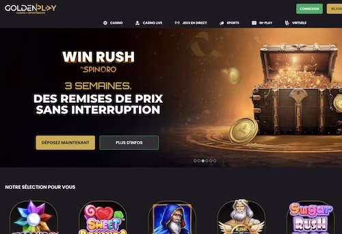 Golden Play Casino screenshot