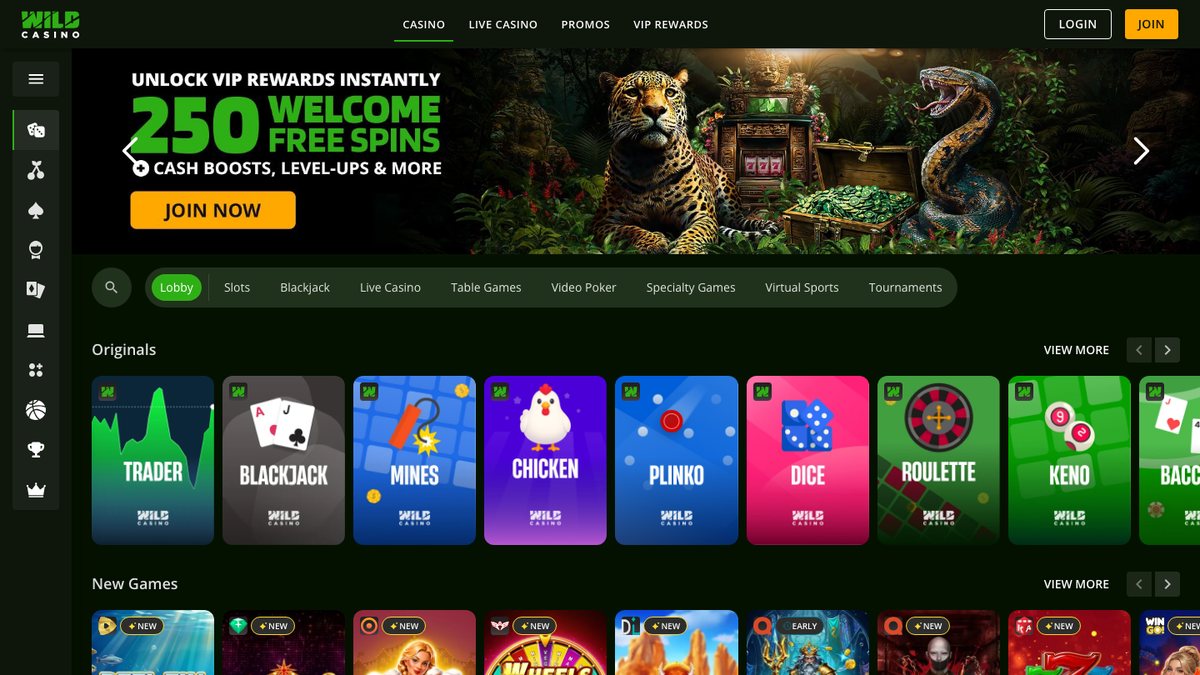 Wild Casino screenshot